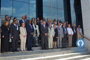 الدكتورة رنده حمادة خلال مشاركتها في الاجتماع الاقليمي