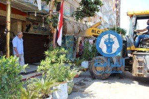 حملة ازالات مكبرة بشوارع وميادين مدينة دسوق (1)