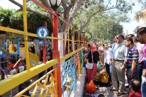 دسوق تستقبل الالف الزوار احتفالا باجازة عيد الاضحي المبارك1