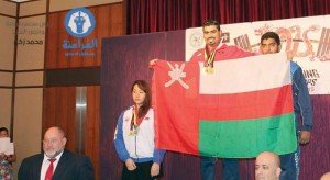 المنتخب الوطنى لسلطنه عمان  للقوة البدنية