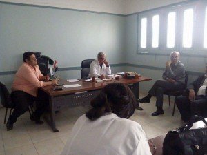 موافى يجتمع برؤساء الاقسام بمستشفى بلقاس العام لرفع كفاءه العمل بالمستشفي