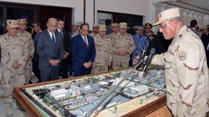 الرئيس  عبد الفتاح السيسى يفتتح مصنع لإنتاج الأسمدة أحادى وثلاثى سوبر فوسفات المحبب 1