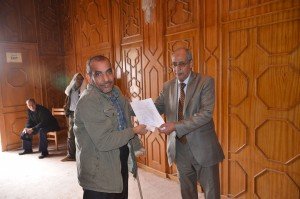 تسليم خطابات التعيين لعدد 124 من ذوى الاحتياجات3 الخاصة بالإسماعيلية ضمن مسابقة تعينات الجهاز المركزى للتنظيم و الإدارة