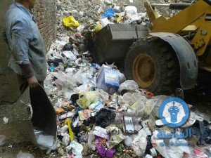 حملة نظافة مكثفة بنطاق حي شرق المنصورة3