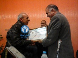 خروج عبد المعطي عبد العال سليم مدير ادارة دعم اتخاذ القرار بمركز