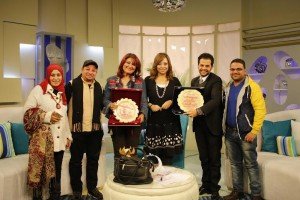 بالصور- التليفزيون المصرى يكريم نجوم مهرجان المسرح شباب1