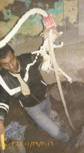 حي الجمرك يكشف عن أعمال تنقيب في منزل أيل للسقوط2