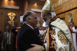 رئيس مدينة دسوق يقدم التهنئة للاخوة الاقباط