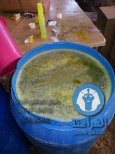 ضبط مصنع منظفات بدون ترخيص وسجل صناعي بالدقهلية 11