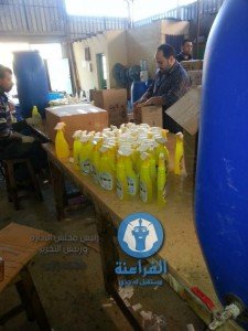 ضبط مصنع منظفات بدون ترخيص وسجل صناعي بالدقهلية 12