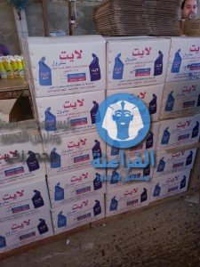 ضبط مصنع منظفات بدون ترخيص وسجل صناعي بالدقهلية 9