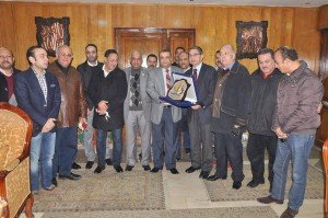 عضاء مجلس النواب ورئيس جامعة بورسعيد