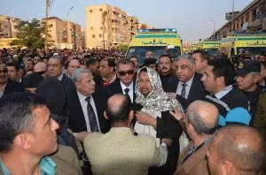 كفر الشيخ تودع شهداء العريش في جنازة عسكرية مهيبة 3