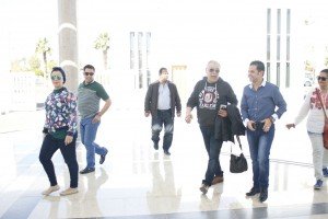 وصول دكتور أشرف زكى الى شرم الشيخ لتكريم دكنور هانى مطاوع