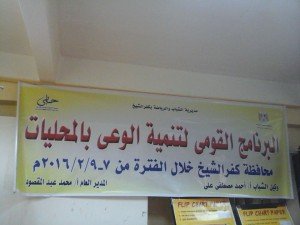 البرنامج القومي لتنمية الوعي بالمحليات بالنسيق بين وزارة الشباب والرياضة ومركز حابي 1