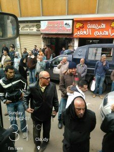 حملة اشغال طريق مكبرة بحي الجمرك