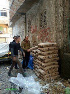 حي أول المنتزة وحملة ازالة مباني صباحية مكبرة 4