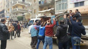 حي أول المنتزة يشن حربه علي مخالفات شارع القاهرة2