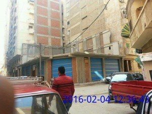 حي أول المنتزة ينفذ إزالة خمسة عقارات2