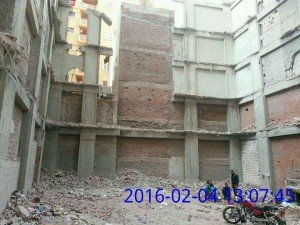 حي أول المنتزة ينفذ إزالة خمسة عقارات5