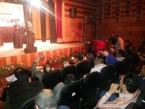 خطاب وأبو النجا في مهرجان الفنون الشعبية بثقافة المنيا 5