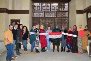 زيارة  مبادرة جمالنا بحجابنا للحسين وشارع المعز7