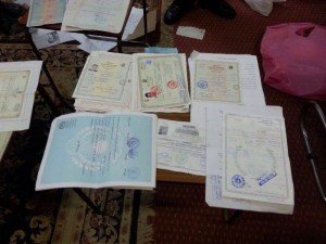 شخص احترف تزوير الأوراق الرسمية بالدقهلية4