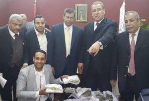 أكبر عملية تهريب مخدرات فى تاريخ مطار القاهرة الدولى1