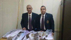 أكبر عملية تهريب مخدرات فى تاريخ مطار القاهرة الدولى3