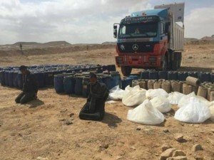 الجيش يعلن ضبط كميات كبيرة من المتفجرات5
