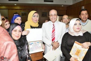 تكريم خبيرة التجميل 3