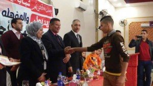 رئيس مركز ومدينة سمنود يكرم شباب قرية ميت عساس لكرة القدم1