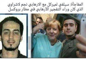 صورة سيلفى تثبت ان حكام الغرب هم من صنعوا مفجرى بروكسل وباريس