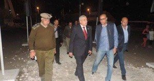 مدير أمن الغربية يتفقد خدمات تأمين حفل باستاد طنطا الرياضى