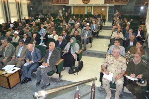 إجتماع مع المجلس التنفيذىة بالمحافظة1