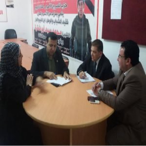 احمد ربيع وهيب امين عام حزب المصريين الاحرار بمحافظة الفيوم 1