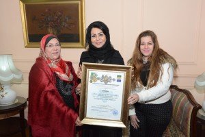 الشيخة هند القاسمى أول سفيرة للمرأة بالشرق الأوسط