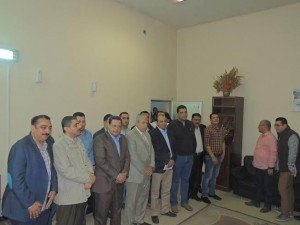 تكريم السيد مدير الامن ومدير المباحث الجنائية