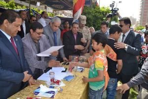 محافظ الغربية يكرم 11 من أمهات الأيتام و20 طفلاً