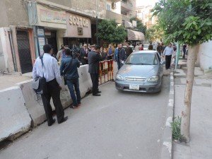 مدير أمن الغربية يفتتح شارع النادي بطنطا1