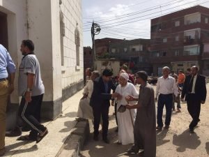 أهالي شطا بدمياط  يثمنون زيارة النائب ضياء الدين داود للمنطقة