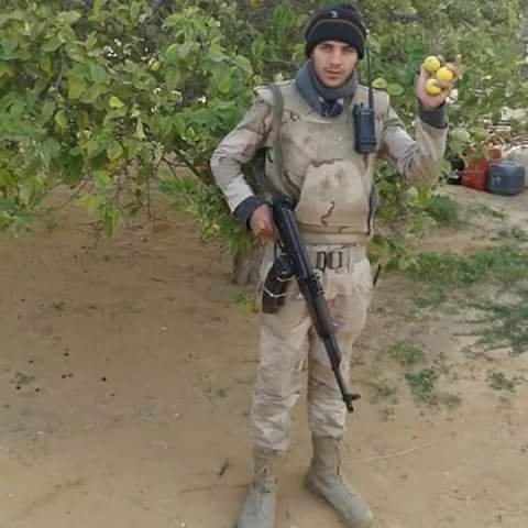 اهالي قرية الرست بصان الحجر يشيعون شهيد رفح لمثواه الاخير