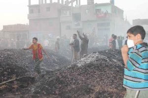 حريق جرن البصل1