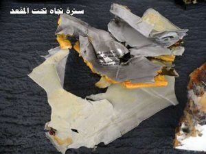 أول صور لحطام الطائرة المصرية المنكوبة3