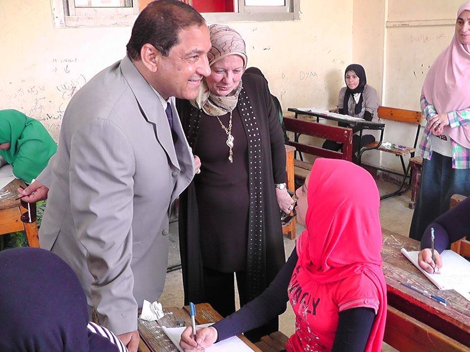 محافظ الغربية يتفقد بعض مدارس طنطا