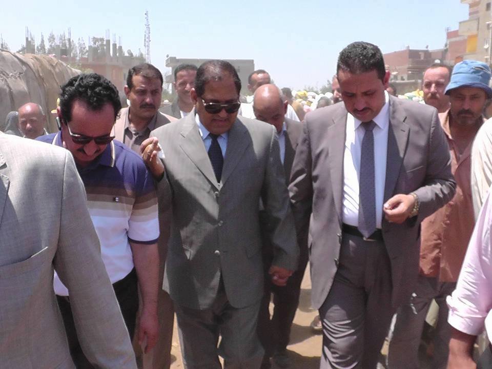 محافظ الغربية يتفقد شون توريد القمح بالمحلة الكبرى