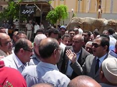 محافظ الغربية يتفقد شون توريد القمح بالمحلة الكبرى2