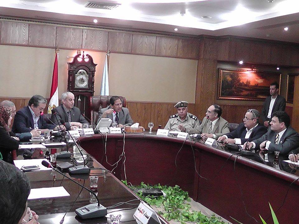 محافظ الغربية يحتمع بمجلس الصحة الاقليمى