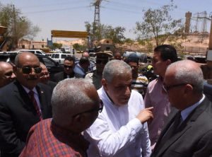 بزيارة تفقدية داخل بحيرة ناصر1