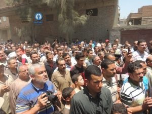 تشييع جثمان الشهيد امين شرطة عبده ابراهيم الحنفى7